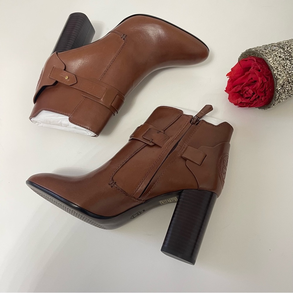 Tory Burch Almond Colton Leather Bootie- New In Box - Size 10- Reemoly - Picture 15 of 15